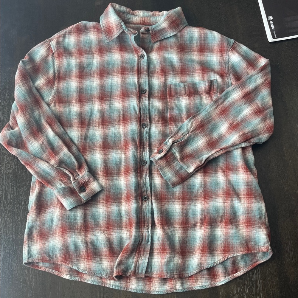 Wild Fable Oversized Flannel with Pockets